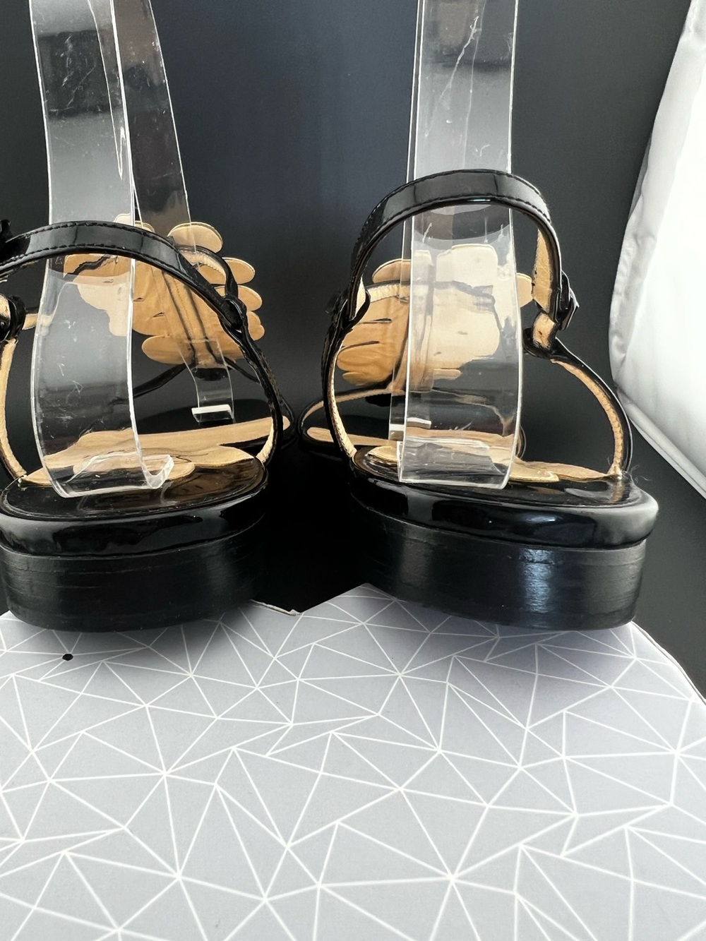Christian Louboutin Cloudy Night Slingback Sandals - Picture 7 of 10
